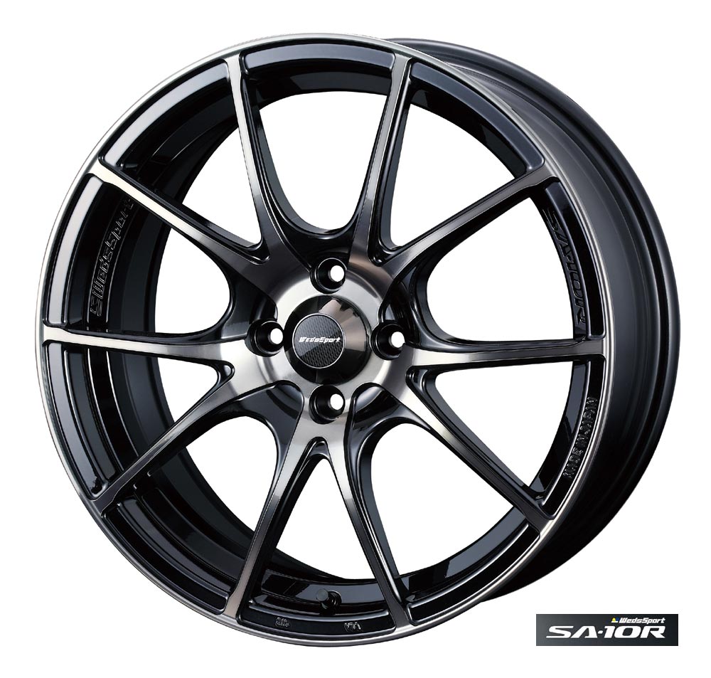 【 ウェッズ スポーツ SA-10R 】 Weds Sports SA-10R　15inch 6.0j +48 4H / 100 ZBB (1本)　CODE: 72617 (正規品)