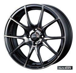 【 ウェッズ スポーツ SA-10R 】 Weds Sports SA-10R　15inch 5.0j +45 4H / 100 ZBB (1本)　CODE: 72615 (正規品)