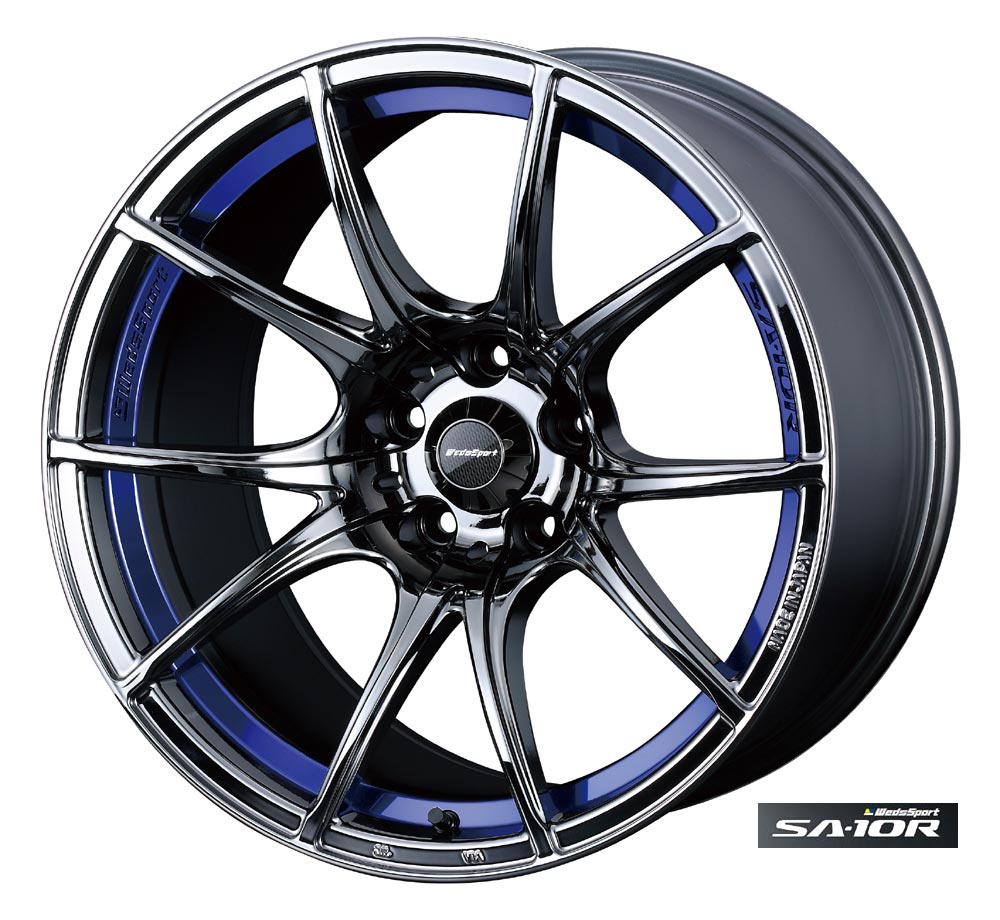 【 ウェッズ スポーツ SA-10R 】 Weds Sports SA-10R　18inch 8.5j +45 5H / 114.3 BLC (1本)　CODE: 72635 (正規品)