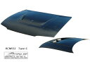 【 スカイライン GT-R BCNR33 用 】 STOUT エアロボンネット Type-S (平織りカーボン製) for NISSAN SKYLINE [高瀬...