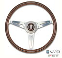 [ FET NARDI CLASSIC WOOD 38φ ] 380mm ウッド＆ポリッシュスポーク　品番： N140 (FET 正規品 ナルディ クラシック ウッド) ※送料無料 (沖縄県および離島は除く)