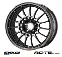 【 ENKEI Sports RC-T5 for TARMAC 】 17インチ 7.5J 5H-114.3 48 ダークシルバー 1本 (エンケイ スポーツ 軽量ホイール)