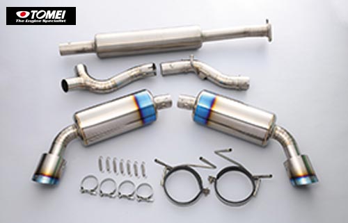 [ SUBARU BRZ　DBA-ZC6 / FA20用 ] 東名パワード Tiレーシング チタン マフラー　品番： 441001 (TOMEI Ti RACING / TITANIUM MUFFLER) 送料無料 ※沖縄県・その他離島は別途送料かかります。