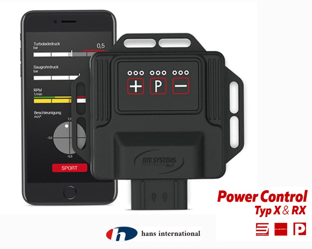 【 BMW 7シリーズ ActiveHybrid 7 / 7L 　F01, F02, F04 / 3.0T (N55)用 】 hanstrading DTE SYSTEMS PowerControl X&RX 品番： PCX5032 (ハンズトレーディング DTE パワーコントロール ) ※送料無料 (沖縄県および離島は除く)