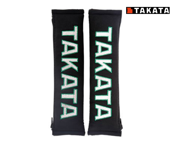 TAKATA SHOULDER PADDING 2inch (ブラック) 品番： 78011-0 (タカタ レーシングベルト ショルダーパッド 正規品) ※送料無料 (沖縄県および離島は除く)