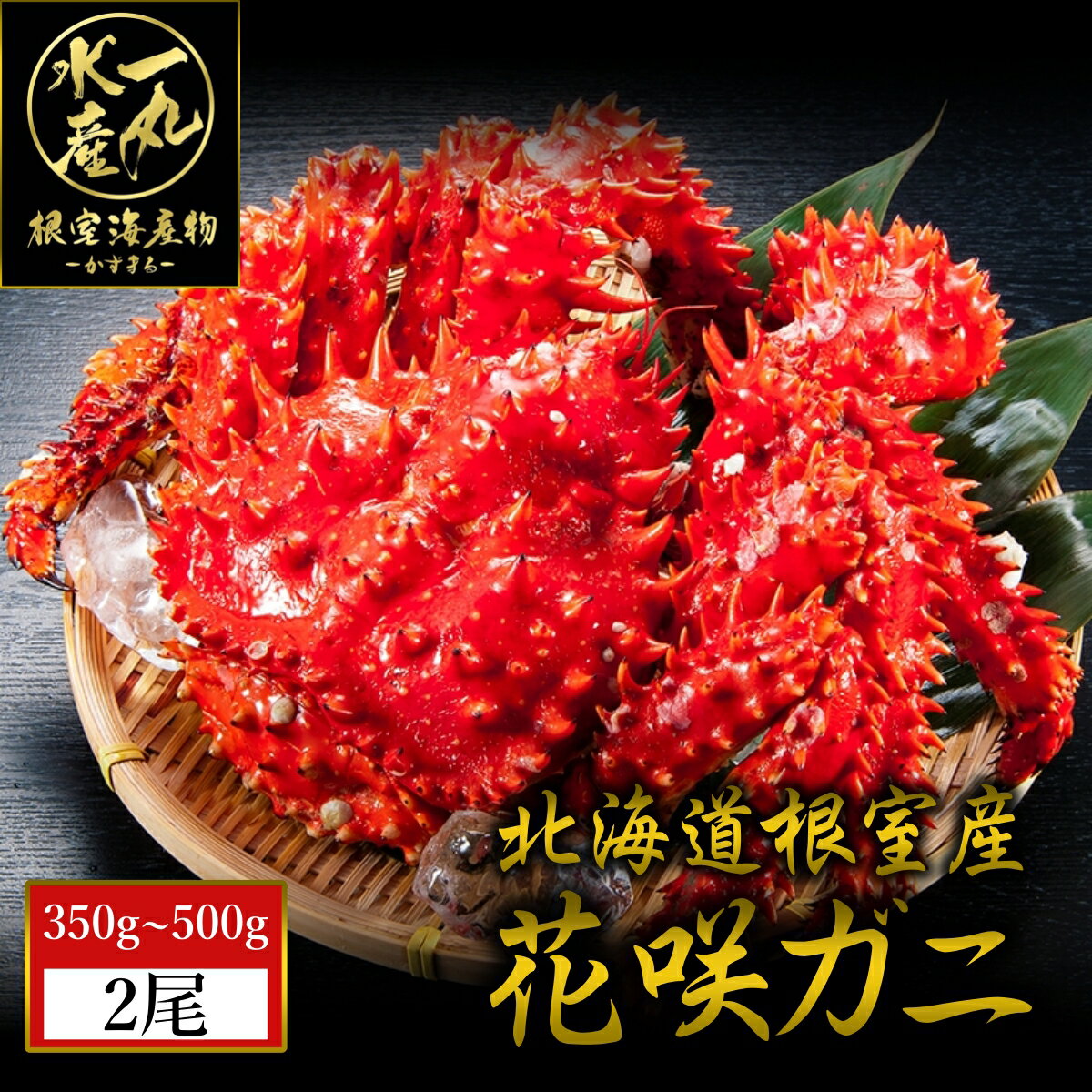 北海道根室産 花咲ガニ350g〜500g前後