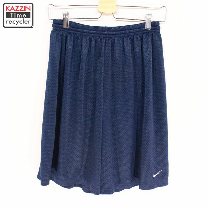 2000s NIKE メッシュショーツ★ 【USA買い付け】 【古着】 【中古 】 【ユーズド】 Lサイズ ネイビー ショートパンツ ナイキ イージーショーツ プレゼント ギフト 衣装