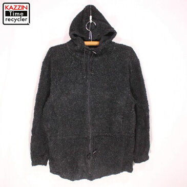 90s ウールリッチ フリースパーカー★Sサイズ 90年代 【USA買い付け】 【古着】 【中古】 【ユーズド】 【ヴィンテージ】 【USA製】 アメリカ製 黒 ブラック サイケ ボア