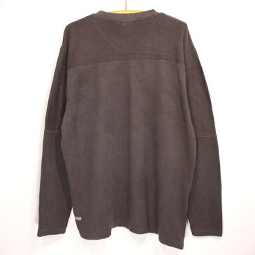 2000s コロンビア Vネック Tシャツ★XLサイズ Lサイズ 大きいサイズ ビッグサイズ 【USA買い付け】 【古着】 【中古】 【ユーズド】 黒 ブラック 長袖T ロンT 2109ss