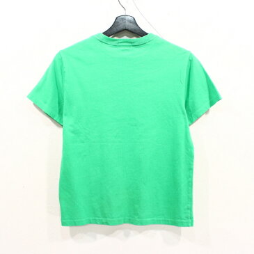 90s ラルフローレン 半袖 プリント Tシャツ 古着 ★ 表記ボーイズ Mサイズ グリーン