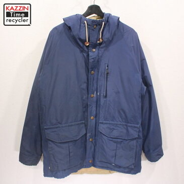 80s コロンビア GORE-TEX シンサレート ダウン入り マウンテンパーカー アウター アウトドア 古着 ★ 表記Lサイズ ネイビー