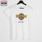 レディース 古着 ハードロックカフェ HARD ROCK CAFE ロゴプリント 半袖Tシャツ ★ 表記Sサイズ ホワイト