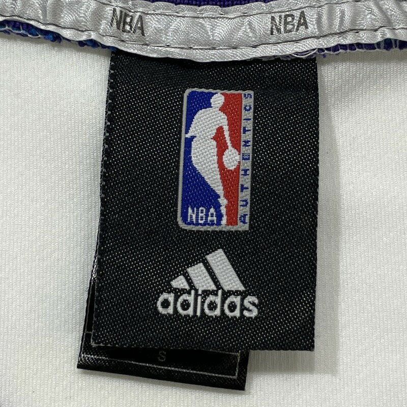 00s NBA LAKERS オーセンティック ユニフォーム ゲームジャージ #12 HOWARD adidas バスケ 古着 ★ 表記Sサイズ ホワイト