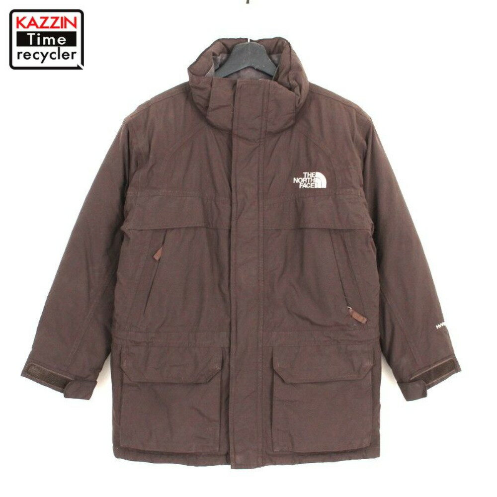 00s ノースフェイス THENORTHFACE ダウンジャケット 古着 ★ 表記Mサイズ ブラウン