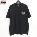 00s ハーレーダビッドソン HARLEY DAVIDSON 半袖Tシャツ 古着 ★ 表記XLサイズ ビッグサイズ オーバーサイズ ブラック