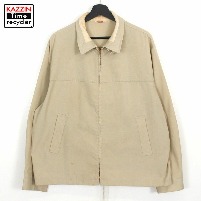 70s USA製 ヴィンテージ RICHMAN ジャケット 古着 ★ メンズ ベージュ