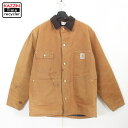 80s USA製 カーハート Carhartt ミシガンチョアコート ダック ジャケット 古着 ★ メンズ XL~サイズ相当 ビッグサイズ オーバーサイズ ブラウン