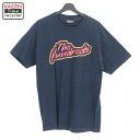 00s THE HUNDREDS プリント 半袖Tシャツ 古着 ★ メンズ 表記Lサイズ ネイビーCondition 状態コンディション追記首元・襟 : スレプリントの状態 : 割れ脇 : 変色※記載しきれない微細な汚れやダメージがある場合がございます。あくまで古着であるということを理解頂いたうえ、ご検討くださいませ。Detail 詳細年代2000年代 00s ブランドTHE HUNDREDS生産国メキシコ カラーネイビー素材コットンプリントラバープリントSize サイズサイズ表記L着用感メンズMサイズ相当実寸肩幅 : 52 cm 身幅 : 53 cm 着丈 : 76 cm袖丈 : 21 cm ※丁寧に計測していますが若干の誤差はご了承下さい。※採寸は弊社独自の場所で計測しております。※特に着丈に関しましては、前身頃襟元よりの計測となっておりますのでご注意ください。 詳しくはサイズガイドをご覧ください。→→メンズ 半袖Tシャツの他の商品を見る