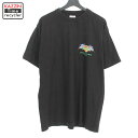 00s ハードロックカフェ HardRockCafe ハロウィン HALOWEEN 半袖Tシャツ 古着 ★ メンズ 表記Lサイズ ブラック