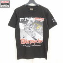 90s USA製 BEARWHIZ BEER プリント 半袖Tシャツ 古着 ★ メンズ 表記Mサイズ ブラック