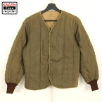 70s ヴィンテージ チェコ軍 M-60 ライナージャケット 古着 ★ メンズ M~Lサイズ相当 カーキ