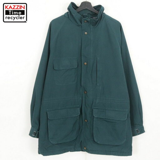 80s エディー・バウアー Eddie Bauer マウンテンパーカー 古着 ★ メンズ 表記XLサイズ グリーン 80s エディー・バウアー Eddie Bauer マウンテンパーカー 古着 ★ メンズ 表記XLサイズ グリーン