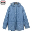 モンゴメリー 70s モンゴメリーワード MontgomeryWard 無地 QUALITY OUTERWEAR パデットジャケット 古着 ★ メンズ 表記Lサイズ ブルー