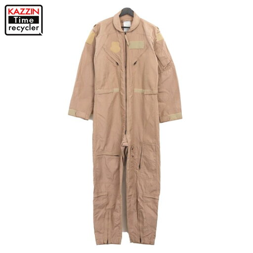 90s U.S.AIR FORCE CWU-27/P フライヤーズ つなぎ 古着 ★ メンズ XLサイズ相当 ビッグサイズ オーバーサイズ ベージュ 90s U.S.AIR FORCE CWU-27/P フライヤーズ つなぎ 古着 ★ メンズ XLサイズ相当 ビッグサイズ オーバーサイズ ベージュ