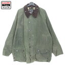 00s イギリス製 バーブァー Barbour CLASSIC MOORLAND オイルドジャケット 古着 ★ メンズ XLサイズ相当 ビッグサイズ オーバーサイズ カーキ