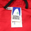 90s ヴィンテージ シェラデザイン SIERRA DESIGNS アノラック ナイロンジャケット 古着 ★ メンズ 表記Mサイズ レッド