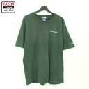 90s USA製 ヴィンテージ チャンピオン Champion ロゴ 青タグ 半袖Tシャツ 古着 ★ メンズ 表記Lサイズ グリーンCondition 状態コンディション追記全体 : 色あせ前身頃 : 汚れ・小穴※記載しきれない微細な汚れやダメージがある場合がございます。あくまで古着であるということを理解頂いたうえ、ご検討くださいませ。Detail 詳細年代90年代 90s ブランドチャンピオン Champion 生産国アメリカ USA製 カラーグリーン素材コットン柄ロゴ プリントラバープリントSize サイズサイズ表記L着用感メンズL~XLサイズ相当実寸肩幅 : 52 cm 身幅 : 57 cm 着丈 : 73 cm袖丈 : 25 cm ※丁寧に計測していますが若干の誤差はご了承下さい。※採寸は弊社独自の場所で計測しております。※特に着丈に関しましては、前身頃襟元よりの計測となっておりますのでご注意ください。 詳しくはサイズガイドをご覧ください。→→メンズ 半袖Tシャツの他の商品を見る→→チャンピオンの他の商品を見る→→BIGサイズの他の商品を見る"