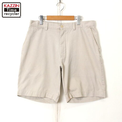 90s ヴィンテージ ラルフローレン RALPH LAUREN チノ ショートパンツ 古着 ★ メンズ Lサイズ相当 ベージュ 90s ヴィンテージ ラルフローレン RALPH LAUREN チノ ショートパンツ 古着 ★ メンズ Lサイズ相当 ベージュ