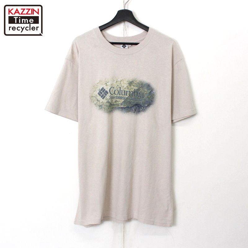 P10倍! 00s コロンビア Columbia 半袖Tシャツ 古着 ★ メンズ 表記Lサイズ ベージュCondition 状態コンディション追記前身頃 : 汚れ後身頃 : 汚れ※記載しきれない微細な汚れやダメージがある場合がございます。あくまで古着であるということを理解頂いたうえ、ご検討くださいませ。Detail 詳細年代2000年代 00s ブランドコロンビア Columbia 生産国カナダ カラーベージュ素材コットンプリントラバープリントSize サイズサイズ表記L着用感メンズMサイズ相当実寸肩幅 : 53 cm 身幅 : 55 cm 着丈 : 81 cm袖丈 : 23 cm ※丁寧に計測していますが若干の誤差はご了承下さい。※採寸は弊社独自の場所で計測しております。※特に着丈に関しましては、前身頃襟元よりの計測となっておりますのでご注意ください。 詳しくはサイズガイドをご覧ください。→→メンズ 半袖Tシャツの他の商品を見る→→コロンビアの他の商品を見る"