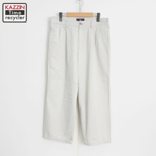 00s ドッカーズ DOCKERS 2タック パンツ 古着 ★ メンズ Sサイズ相当 ベージュ 00s ドッカーズ DOCKERS 2タック パンツ 古着 ★ メンズ Sサイズ相当 ベージュ