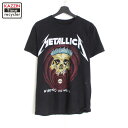 00s メタリカ Metallica パスヘッド PUSHEAD バンドTシャツ 古着 ★ メンズ 表記Sサイズ ブラック(4)