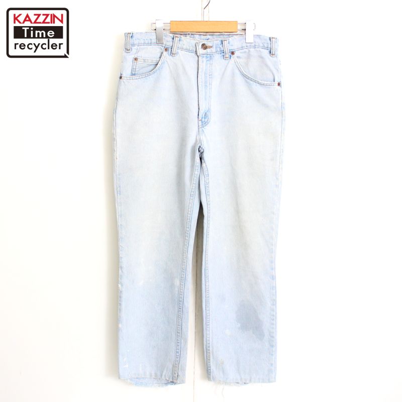 90s ヴィンテージ リーバイス Levi's デニムパンツ 古着 ★ メンズ 表記34×30サイズ ライトブルー