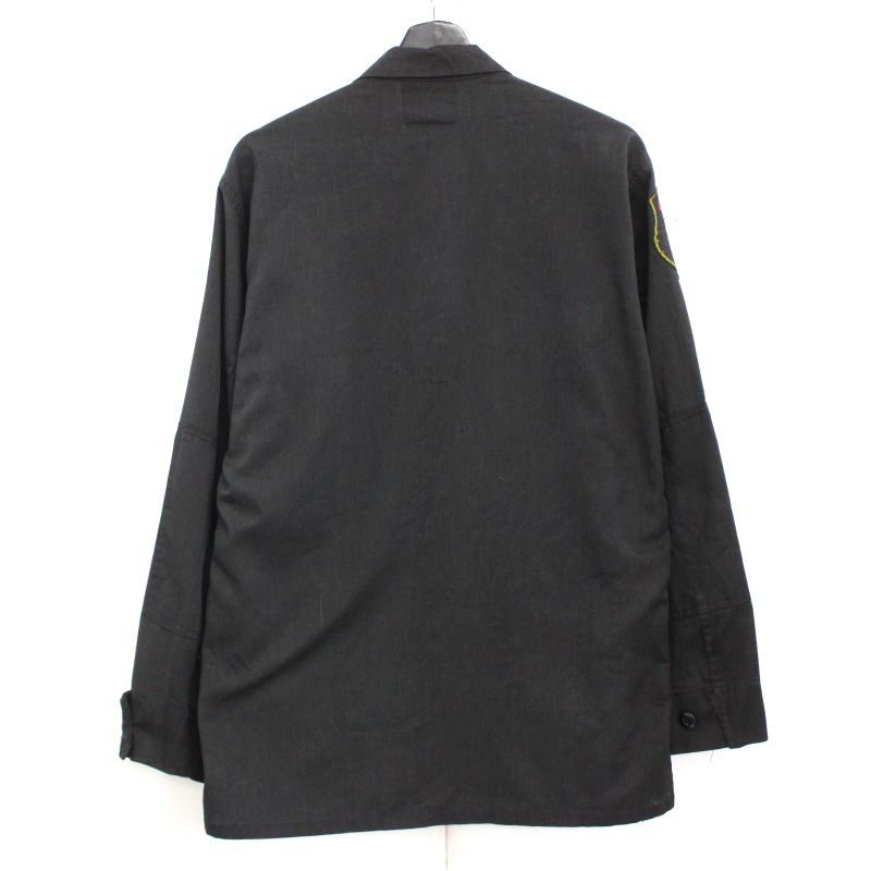 00s USA製 民間品 BDU ミリタリージャケット 古着 ★ メンズ 表記MEDIUM-LONGサイズ ブラック
