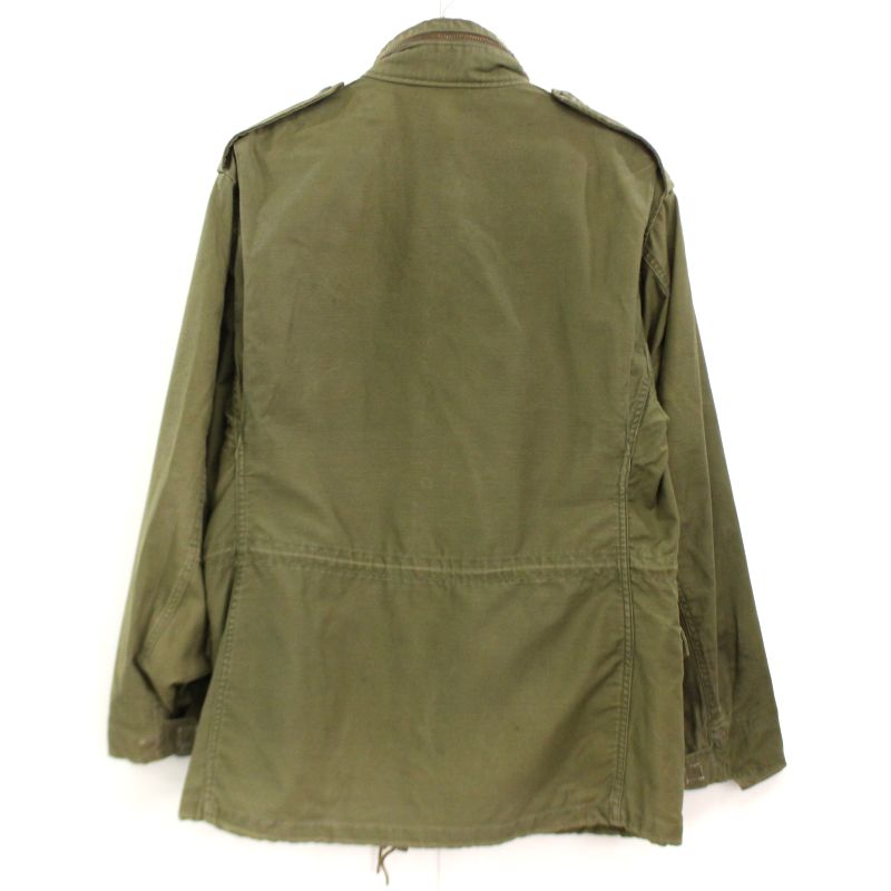 70s USA製 ヴィンテージ U.S.ARMY M-65 3rdタイプ グレーライナー ミリタリージャケット 古着 ★ メンズ XLサイズ相当 ビッグサイズ オーバーサイズ オリーブグリーン