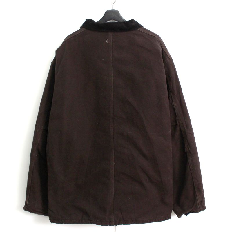 00s カーハート Carhartt トラディショナルコート ダック ジャケット 古着 ★ メンズ 表記XXL-TALLサイズ ダークブラウン