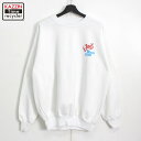 90s USA製 ヴィンテージ キャメル CAMEL スウェット トレーナー 古着 ★ メンズ 表記XLサイズ ホワイト(4)