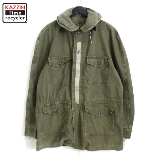 60s USA製 ヴィンテージ U.S.AirForce キャトル ミリタリージャケット 古着 ★ メンズ 表記M‐Lサイズ オリーブグリーン 60s USA製 ヴィンテージ U.S.AirForce キャトル ミリタリージャケット 古着 ★ メンズ 表記M‐Lサイズ オリーブグリーン