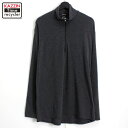 P10倍! 90s USA製 ヴィンテージ パタゴニア patagonia CAPILENE ハーフジップ ハイネック 長袖Tシャツ 古着 ★ メンズ 表記XLサイズ グレー(4)