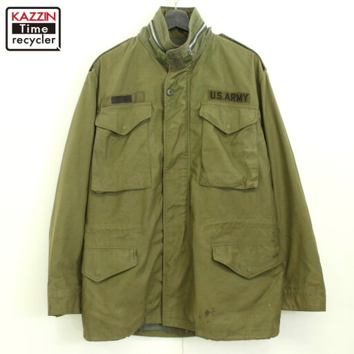 60s USA製 ヴィンテージ U.S.ARMY M-65 2nd グレーライナー ミリタリージャケット 古着 ★ メンズ Lサイズ相当 オリーブグリーン 60s USA製 ヴィンテージ U.S.ARMY M-65 2nd グレーライナー ミリタリージャケット 古着 ★ メンズ Lサイズ相当 オリーブグリーン