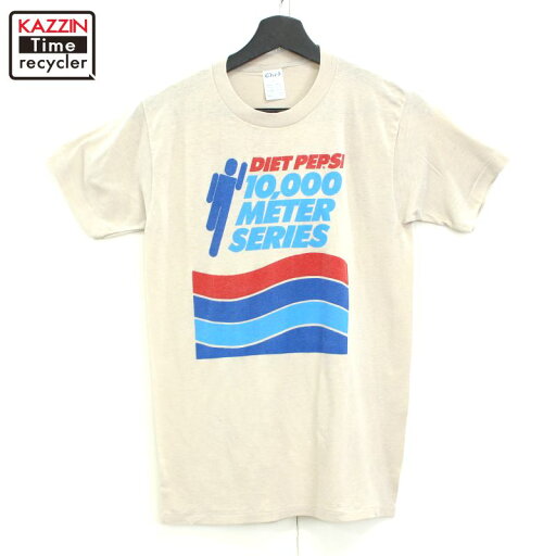 80s USA製 ヴィンテージ ペプシ PEPSI YMCA 半袖Tシャツ 古着 ★ メンズ 表記Mサイズ ベージュ 80s USA製 ヴィンテージ ペプシ PEPSI YMCA 半袖Tシャツ 古着 ★ メンズ 表記Mサイズ ベージュ