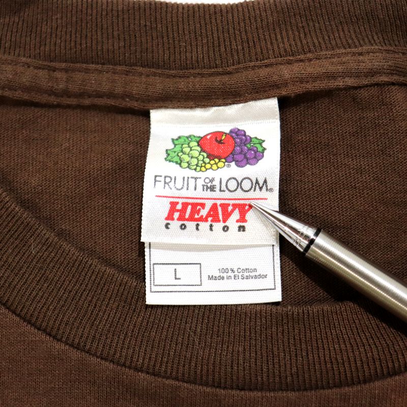 00s Fruit of the Loom 任天堂 マリオ プリント 半袖Tシャツ 古着 ★ メンズ 表記Lサイズ ブラウン