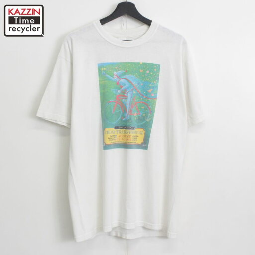 00s ラッセル RUSSELL フェス 半袖Tシャツ 古着 ★ メンズ 表記Lサイズ ホワイト 00s ラッセル RUSSELL フェス 半袖Tシャツ 古着 ★ メンズ 表記Lサイズ ホワイト