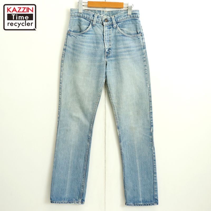 70s ヴィンテージ リーバイス Levi's 519 デニムパンツ 古着 ★ メンズ Sサイズ相当 ライトブルー