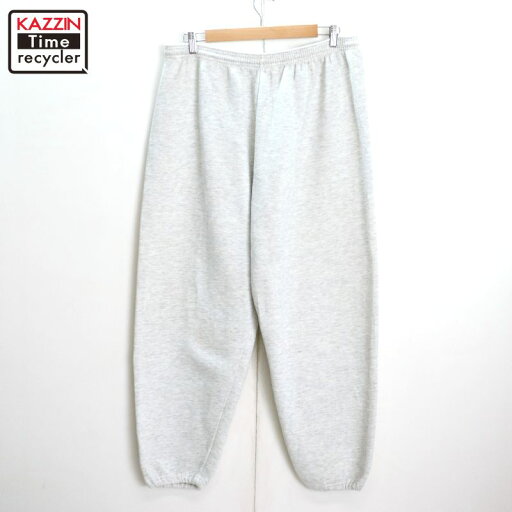 【中古】90s USA製 ヴィンテージ リー Lee 無地 スウェット パンツ 古着 メンズ 表記XLサイズ ライトグレー 【中古】90s USA製 ヴィンテージ リー Lee 無地 スウェット パンツ 古着 メンズ 表記XLサイズ ライトグレー