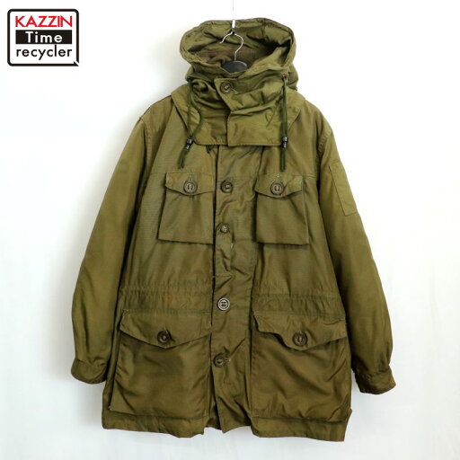 エントリーでP10倍! 【中古】60s ヴィンテージ カナダ軍 CANADIAN ARMY ECW コンバットパーカー フルセット ミリタリージャケット 古着 メンズ 表記Lサイズ カーキ エントリーでP10倍! 【中古】60s ヴィンテージ カナダ軍 CANADIAN ARMY ECW コンバットパーカー フルセット ミリタリージャケット 古着 メンズ 表記Lサイズ カーキ