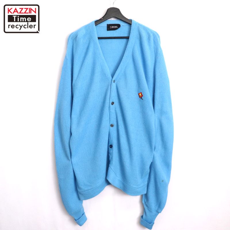 ����š�80s ������ơ��� �������å� IZOD ������� �˥åȥ����ǥ����� ���� ��� ɽ��XL������ �饤�ȥ֥롼